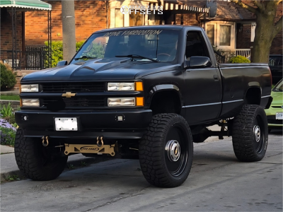 1994 Chevrolet K1500 Silverado - 24x10 0mm - Dfine Forged Solid - Suspension Lift 6" - 37x13.5