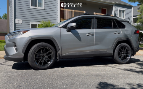 2020 Toyota RAV4 with 19x8.5 40 XXR 577 and 235/55R19 Ironman Imove Pt ...