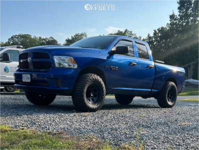 2017 Ram 1500 Express - 17x9 -12mm - American Racing Ar172 - Leveling Kit - 35x12.5