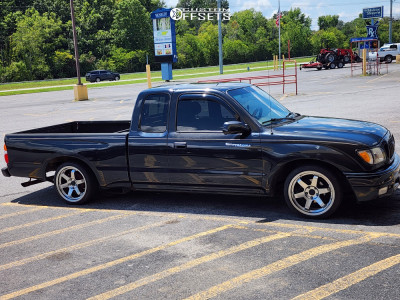 2001 Toyota Tacoma - 17x8 35mm - AVID1 AV6 - Lowered 2F / 4R - 205/40R17