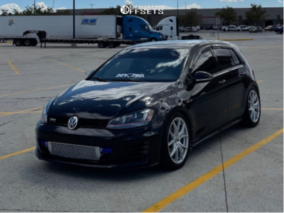 2015 Volkswagen GTI Autobahn - 18x8 35mm - Drag Dr67 - Lowering Springs - 245/40R18