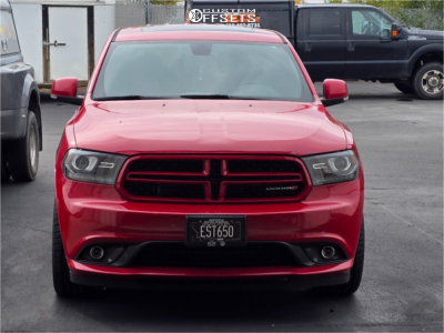 2015 Dodge Durango with 22x9.5 35 OE Performance 161 and 265/40R22