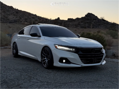 2021 Honda Accord Sport - 19x9.5 35mm - Vors Tr4 - Lowering Springs - 245/35R19