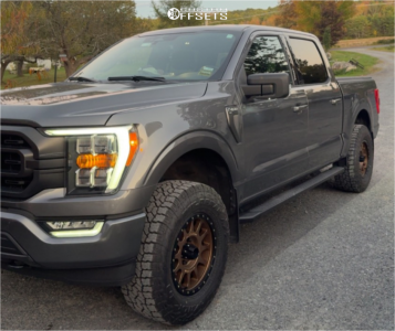 2023 Ford F-150 - 18x9 18mm - Method Mr305 - Leveling Kit - 285/70R18