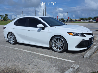 2024 Toyota Camry - 20x9 22mm - XXR 527d - Lowered on Springs - 225/35R20