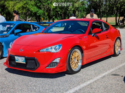 2016 Scion FR-S Base - 18x8 34mm - JNC Jnc005 - Coilovers - 215/45R18