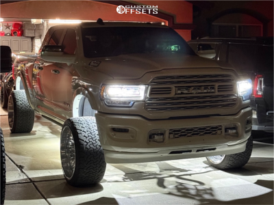 2020 Ram 3500 Limited - 24x14 -90mm - American Force Panic Cc - Suspension Lift 2.5" - 33x13.5
