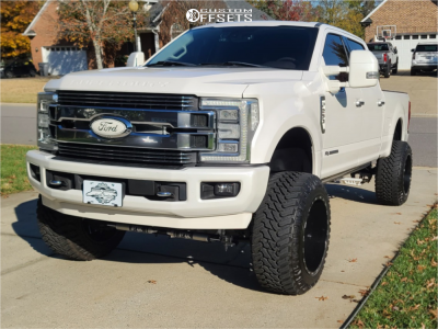 2018 Ford F-250 Super Duty - 22x14 -76mm - TIS 544bm - Suspension Lift 6.5" - 37" x 13.5"