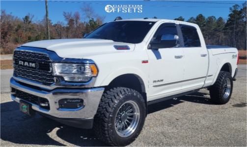 2022 Ram 2500 with 20x10 -18 Method MR803 and 35/12.5R20 Nitto Trail ...