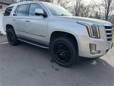 2019 Cadillac Escalade - 22x9 20mm - Fuel Rebel 6 - Leveling Kit - 285/50R22