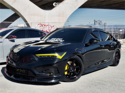 2025 Acura TLX - 18x9 35mm - Vors Tr37 - Coilovers - 235/40R18