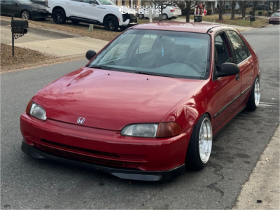 1993 Honda Civic DX - 15x8 0mm - Vors Vr7 - Coilovers - 175/50R15