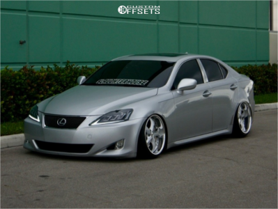 2008 Lexus IS350 Base - 18x9.5 14mm / 18x10.5 21mm - GMR Saint - Coilovers - 215/35R18 / 235/40R18