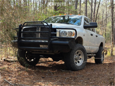 2007 Dodge Ram 2500 SLT - 18x9 -6mm - Pro Comp Series 69 - Leveling Kit - 35x12.5