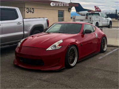 2015 Nissan 370Z Base - 19x9.5 22mm / 19x11 15mm - Aodhan Ds06 - Coilovers - 245/35R19 / 275/35R19