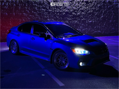2019 Subaru WRX Premium - 18x8.5 35mm - Aodhan Ds06 - Coilovers - 245/40R18