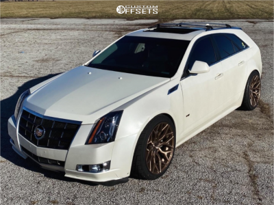 2010 Cadillac CTS Base - 20x9 35mm - Niche Mazzanti - Lowering Springs - 275/40R20