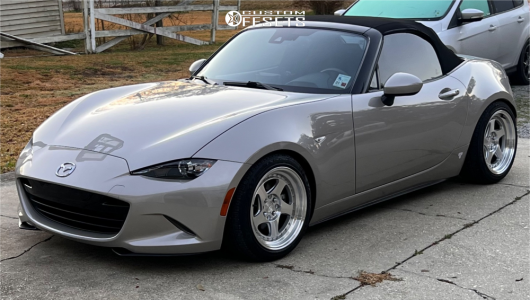 2022 Mazda MX-5 Miata with 16x8 15 Aodhan Ah01 and 205/45R16