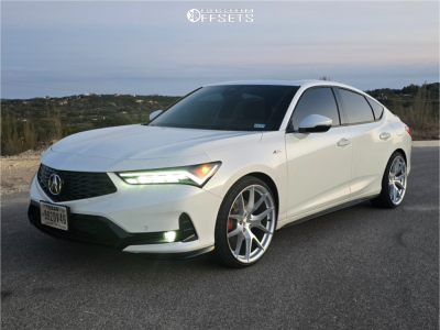 2026 Acura Integra - 20x9 30mm - Aodhan Aff7 - Stock Suspension - 245/30R20