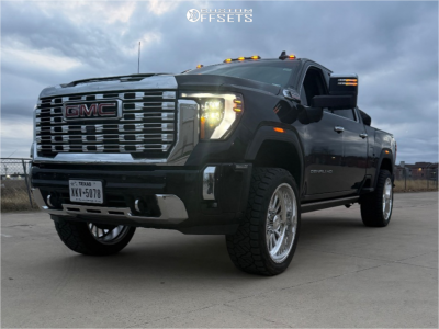 2024 GMC Sierra 2500 HD with 24x11 0 American Force Lexar Ss and 35/12 ...
