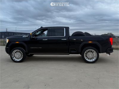 2024 GMC Sierra 2500 HD with 24x11 0 American Force Lexar Ss and 35/12 ...