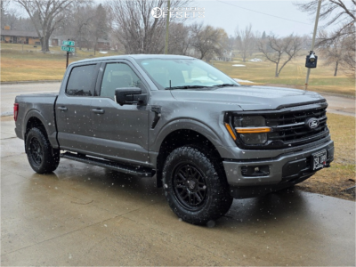 2025 Ford F-150 - 20x9 12mm - RAISED By Method Mr804 - Leveling Kit - 295/60R20