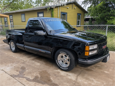 1991 GMC C1500 Sierra SLE - 15x8 0mm - Vision Sport Star - Lowered 3F / 5R - 255/60R15