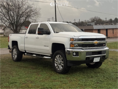 2017 Chevrolet Silverado 2500 HD LT - 20x8.5 47mm - OE Performance 207 - Leveling Kit - 35x12.5
