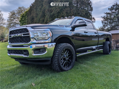 2022 Ram 3500 Tradesman - 22x10 -25mm - Hardrock Commander - Leveling Kit - 35x12.5