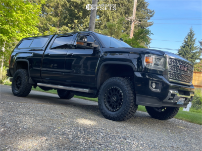 2019 GMC Sierra 2500 HD Denali - 18x9 -12mm - Method Mr305 - Leveling Kit - 35x12.5