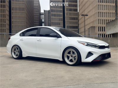 2023 Kia Forte GT - 18x8.5 35mm - Aodhan Ds05 - Coilovers - 225/40R18