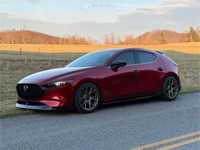2023 Mazda 3 2.5 Turbo Premium Plus - 18x8.5 35mm - Konig Ampliform - Lowering Springs - 235/40R18