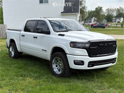 2026 Ram 1500 - 20x10 -25mm - Vision Rocker - Leveling Kit - 33" x 12.5"