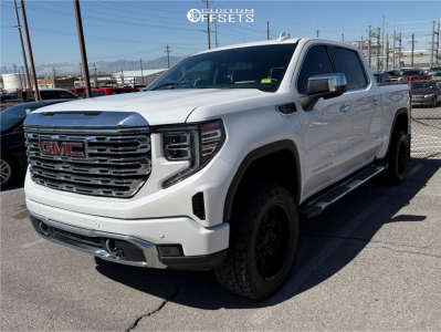 2023 GMC Sierra 1500 Denali - 20x9 0mm - Fuel Darkstar - Leveling Kit - 285/55R20