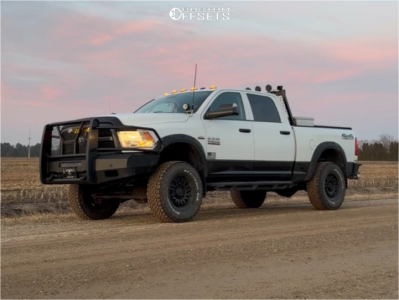 2017 Ram 2500 Outdoorsman - 18x9 -12mm - Vision Inferno - Suspension Lift 2.5" - 35x12.5