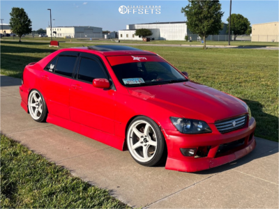 2005 Lexus IS300 Base - 18x9.5 38mm - Gram Lights 57cr - Coilovers - 215/40R18