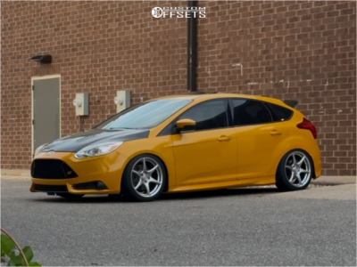 2013 Ford Focus ST - 18x8.5 35mm - Kansei Tandem - Coilovers - 235/40R18