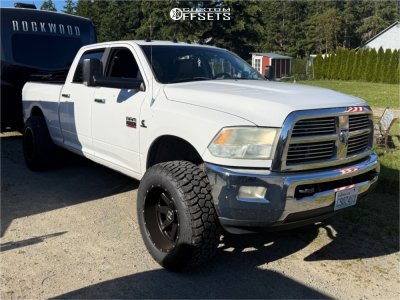 2010 Dodge Ram 2500 SLT - 20x12 -44mm - Hostile Alpha - Suspension Lift 2.5" - 35x12.5