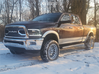 2012 Ram 2500 Laramie - 20x10 -25mm - Gear Off-Road 764c - Leveling Kit - 33x12.5