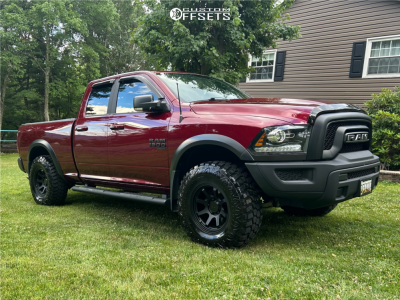 2022 Ram 1500 Classic Warlock - 17x9 -12mm - Vision Flow - Leveling Kit - 35x12.5