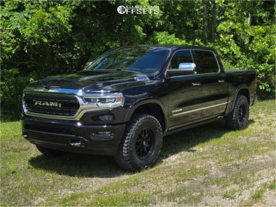 2019 Ram 1500 Limited - 18x9 18mm - Gear Off-Road Raid - Leveling Kit - 35x12.5