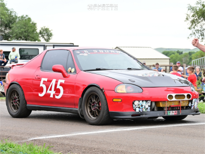 1993 Honda Civic del Sol Si - 15x8 35mm - Konig Hypergram - Coilovers - 225/50R15