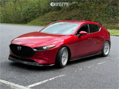 2026 Mazda 3 - 17x8 35mm - Vors Vr8 - Lowering Springs - 225/50R17