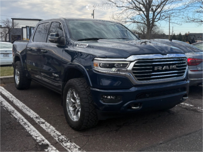 2023 Ram 1500 Limited Longhorn - 20x10 -19mm - Hostile Vulcan - Leveling Kit - 33x12.5