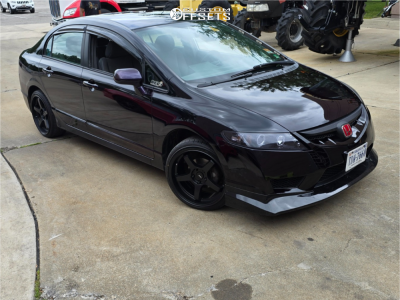 2006 Honda Civic LX - 18x8.5 35mm - AVID1 Av28 - Coilovers - 215/35R18