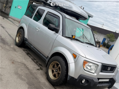 2006 Honda Element EX - 16x8 20mm - MST Time Attack - Stock Suspension - 225/70R16