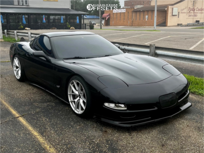 2002 Chevrolet Corvette Base - 19x9.5 35mm - ESR Rf2 - Coilovers - 235/40R19