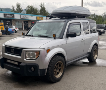 2006 Honda Element EX - 16x8 20mm - MST Time Attack - Stock Suspension - 225/70R16