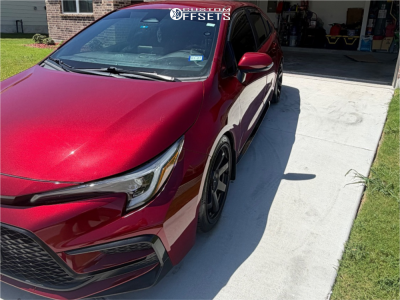2024 Toyota Corolla SE - 18x8.5 35mm - AVID1 Av6 - Coilovers - 225/40R18