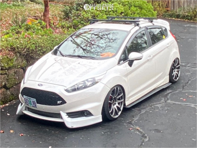 2019 Ford Fiesta ST - 17x8 35mm - Vors Tr4 - Coilovers - 195/40R17